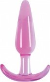   Jelly Rancher T-Plug - Smooth - Pink   -    