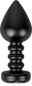   Fashionable Buttplug Black SH-OU065BLK -    