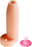 Насадка для увеличения члена 13 см, расширяет пенис на 2 см, внутренний диаметр 1 см, внешний диаметр 3 см - Секс шоп Мир Оргазма