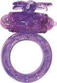 Виброкольцо на пенис Flutter-Ring Purple TJ - Секс шоп Мир Оргазма
