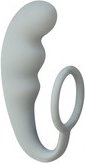 Эрекционное кольцо на член, длина анального стимулятора 11 см, max диаметр 3 см, внутренний диаметр эрекц. кольца 3 см - Секс шоп Мир Оргазма