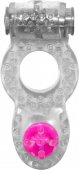 Эрекционное кольцо на член, //2 аботает от дисковых батареек (есть в комплекте), общая длина 7 см, внешний диаметр кольца 3 см, диаметр отверстия 1 см - Секс шоп Мир Оргазма