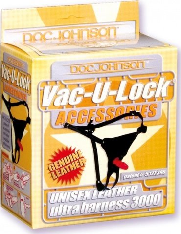 Насадка для страпона Doc Johnson Crystal Jellies 19 см Vac-U-Lock, розовый 1015-00 - Doc Johnson - Для страпонов со штырьком - Купить